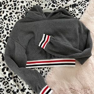 Cropped hoodie